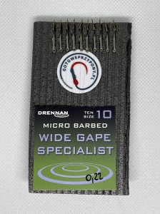 DRENNAN WIDE GAPE SPECIALIST ROZMIAR 10  /igła/ z zadziorem