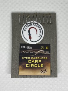 DRENNAN ACOLYTE CARP CIRCLE rozmiar 8/igła/ bezzadziorowy 