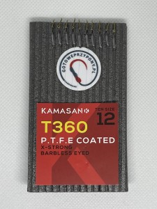 KAMASAN T360 ROZMIAR 12 /igła/ BEZZADZIOROWE 