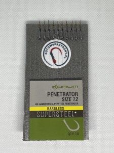 KORUM PENETRATOR rozmiar 12 /igła/ bezzadziorowy