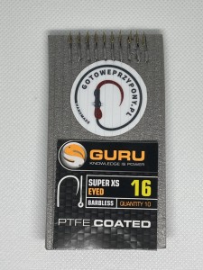 GURU SUPER XS ROZMIAR 16 /igła/ BEZZADZIOROWE