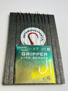 Drennan XT Gripper  8 / igła / z zadziorem/plecionka  