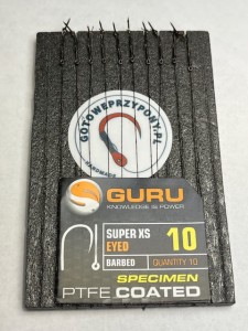 GURU SUPER XS 10/IGŁA/ Z ZADZIOREM /PLECIONKA  